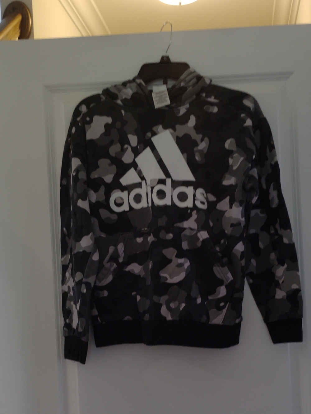 Boys Adidas Camo Hoodie